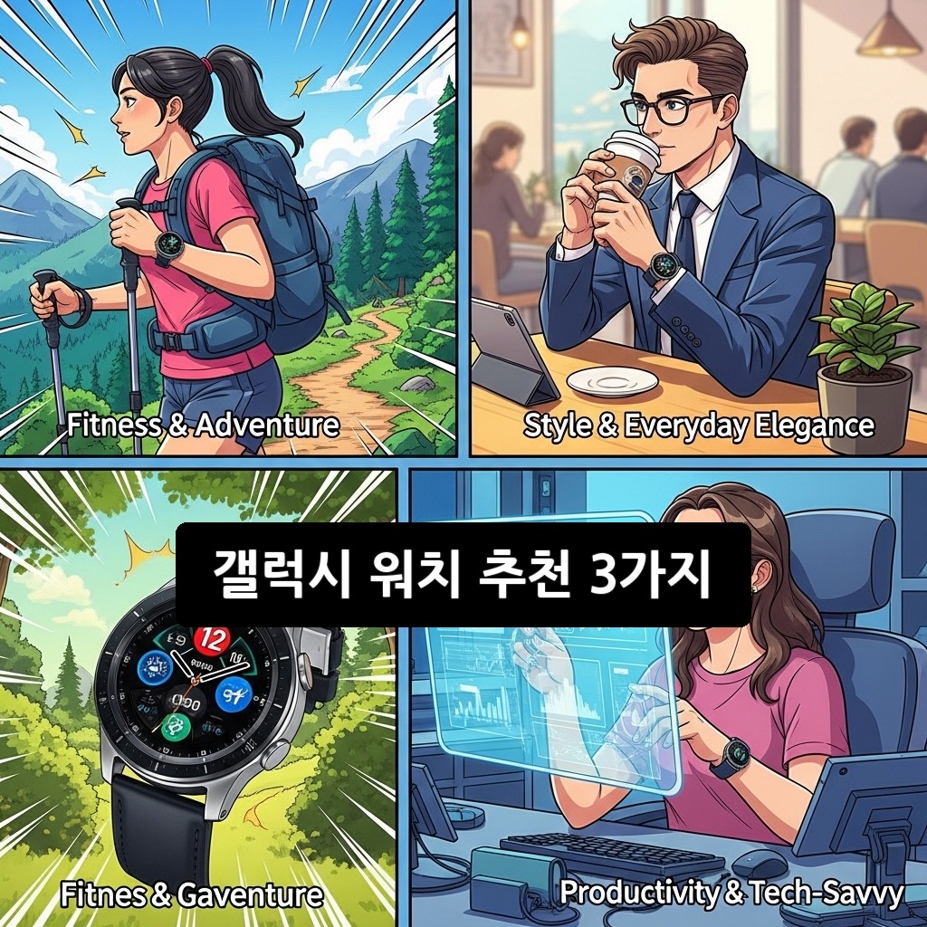 갤럭시 워치 추천 3가지
