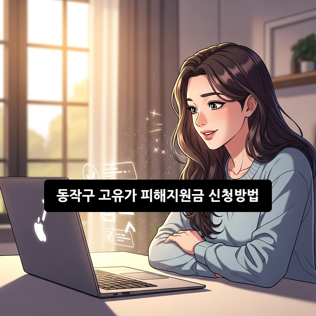 동작구 고유가 피해지원금 신청방법
