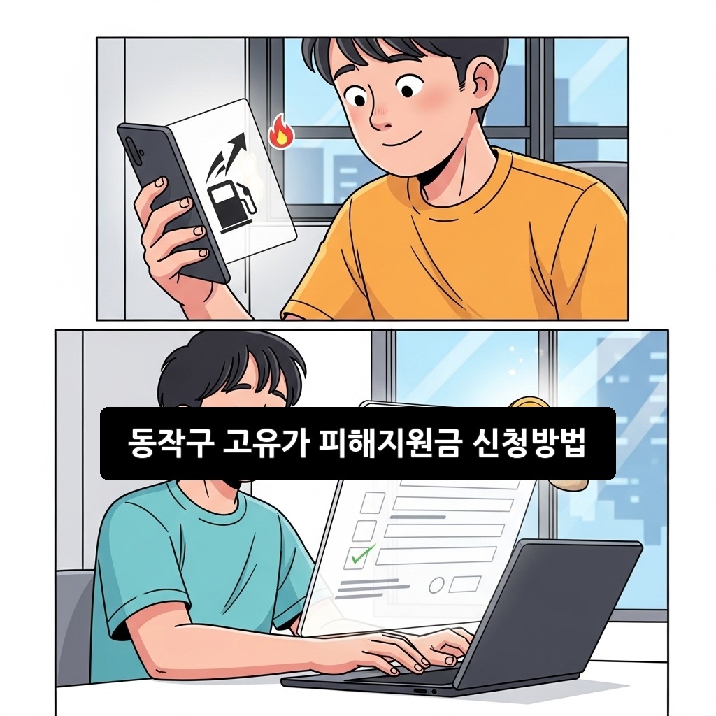 동작구 고유가 피해지원금 신청방법