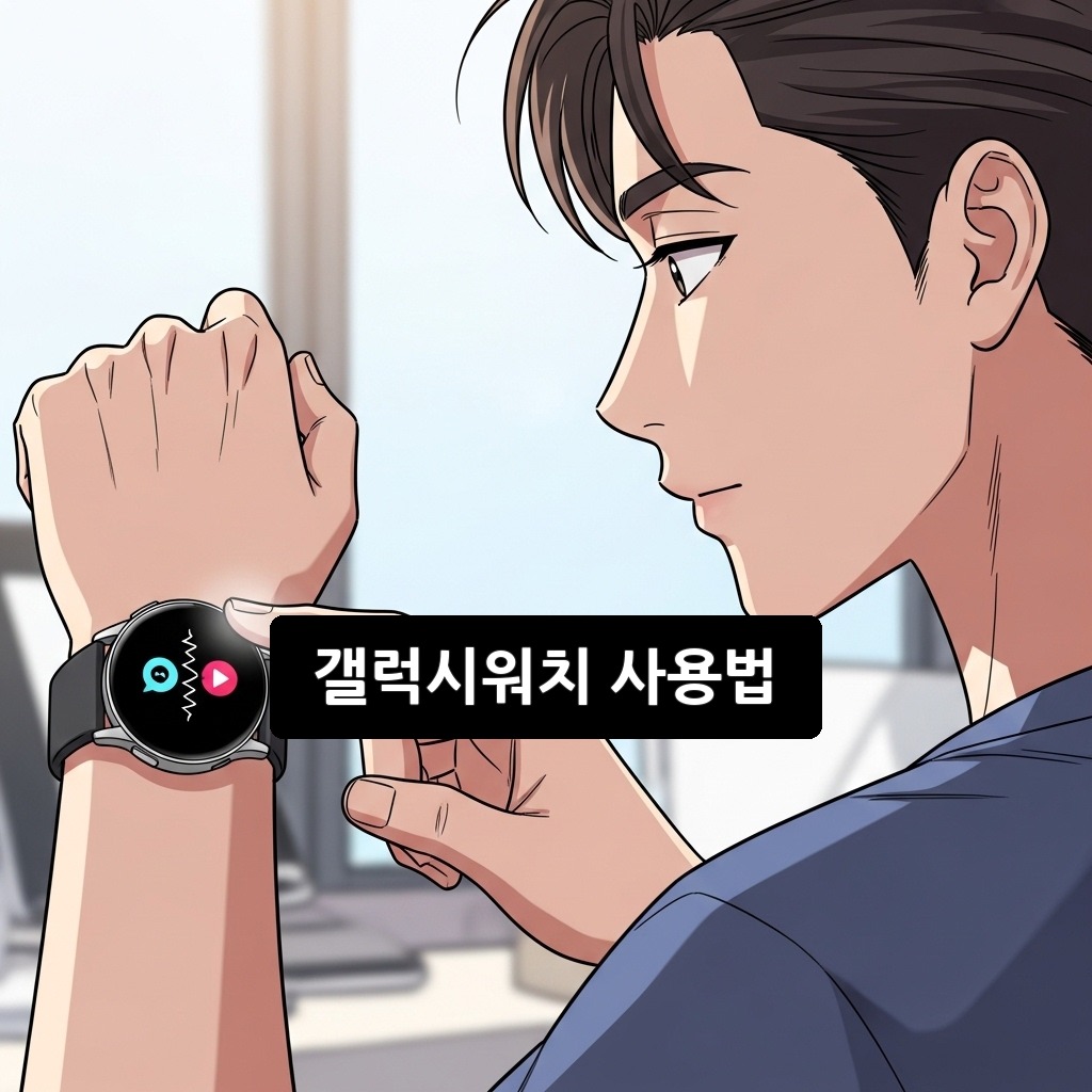 갤럭시워치 사용법 100% 활용 꿀팁 총정리!