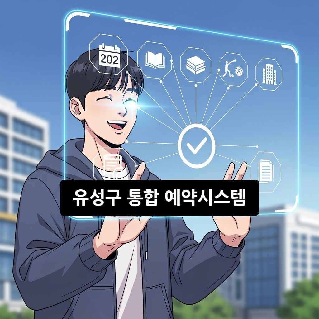 유성구 통합 예약시스템 2026년: 공공 서비스 예약 총정리