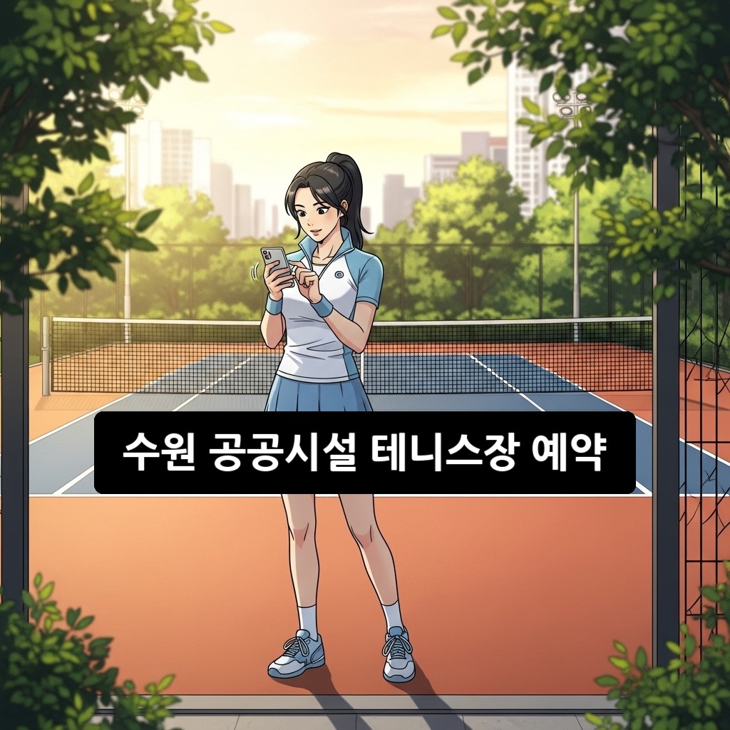수원 공공시설 테니스장 예약 2026 완벽 가이드