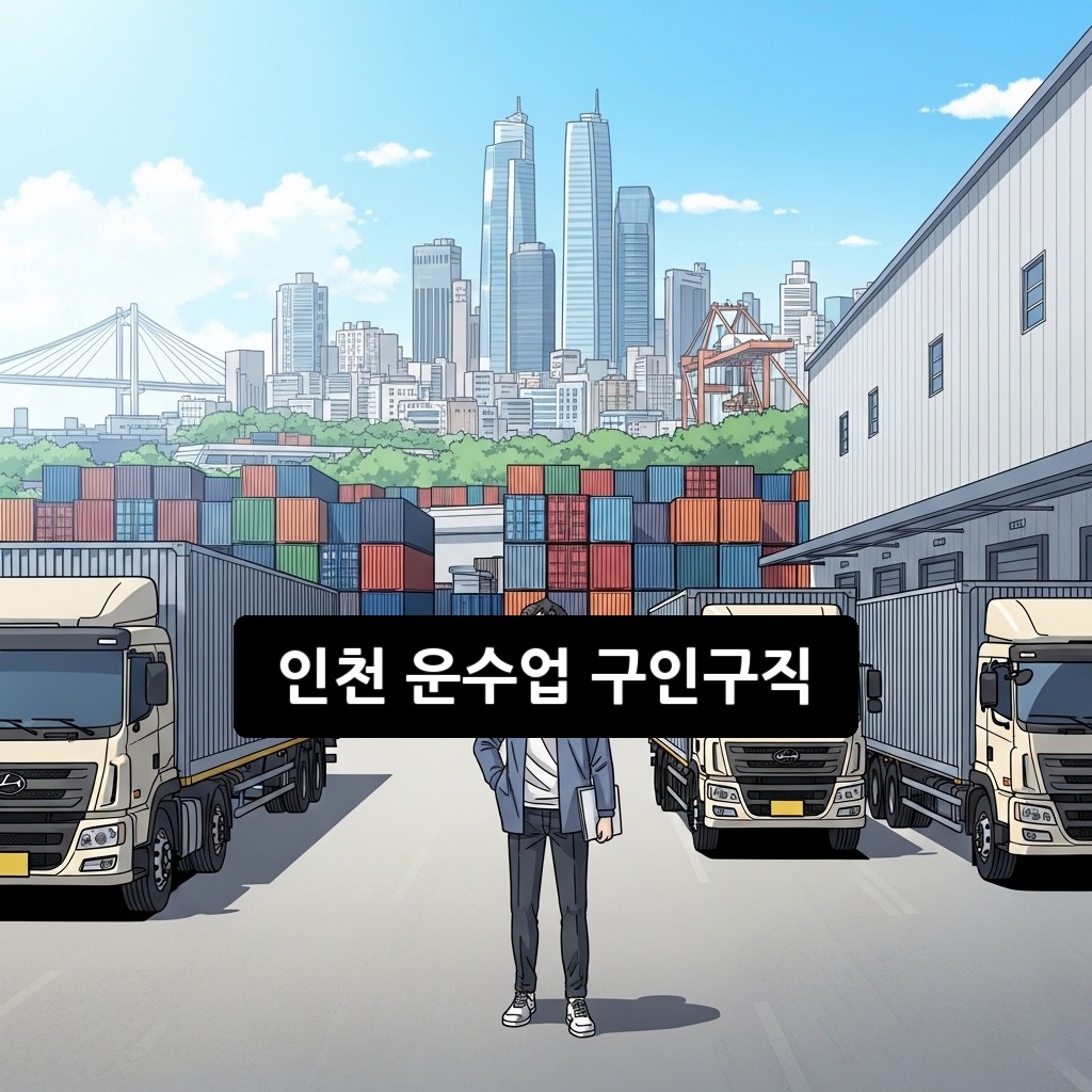 인천 운수업 구인구직 2026 완벽 가이드