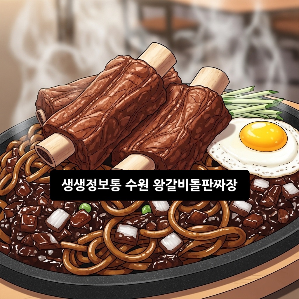 생생정보통 수원 왕갈비돌판짜장: 방문 꿀팁 완벽 가이드