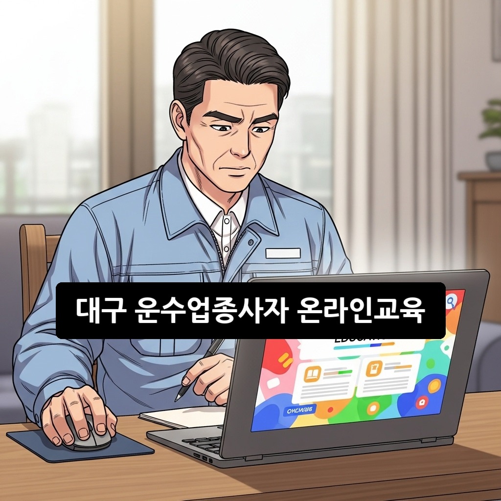 대구 운수업종사자 온라인교육: 2026년 법정 의무 수강 총정리