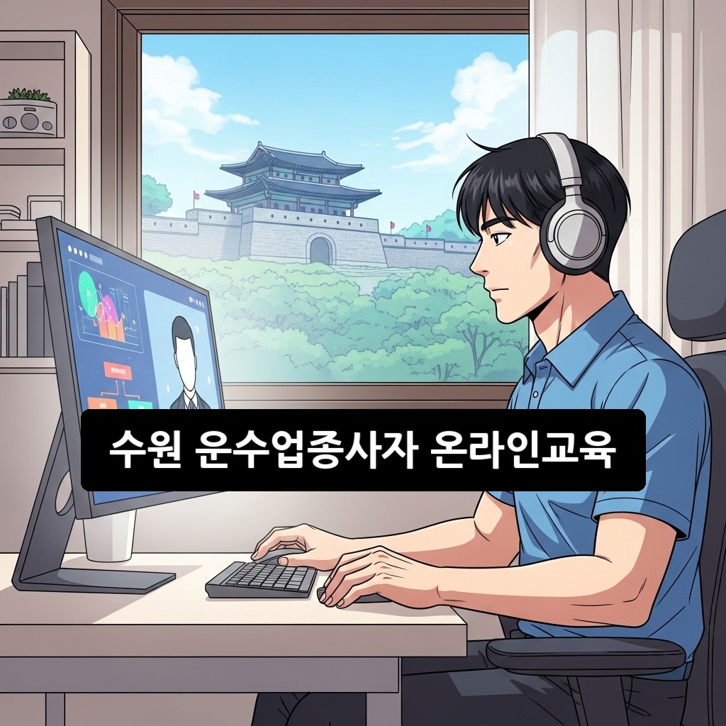 수원 운수업종사자 온라인교육 2026: 국비지원 총정리
