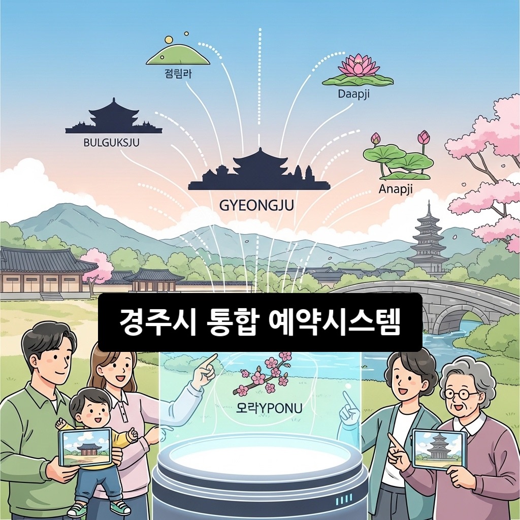 2026 경주시 통합 예약시스템 이용 방법 완벽 가이드
