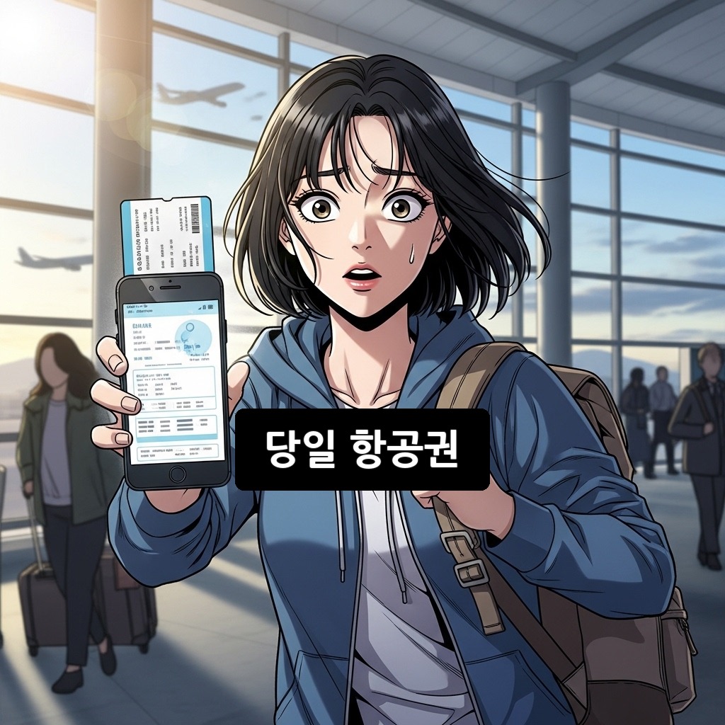 당일 항공권, 가장 싸게 구하는 완벽 가이드