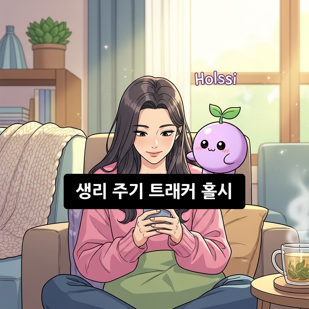 생리 주기 트래커 홀시: 완벽 가이드와 활용 꿀팁 총정리