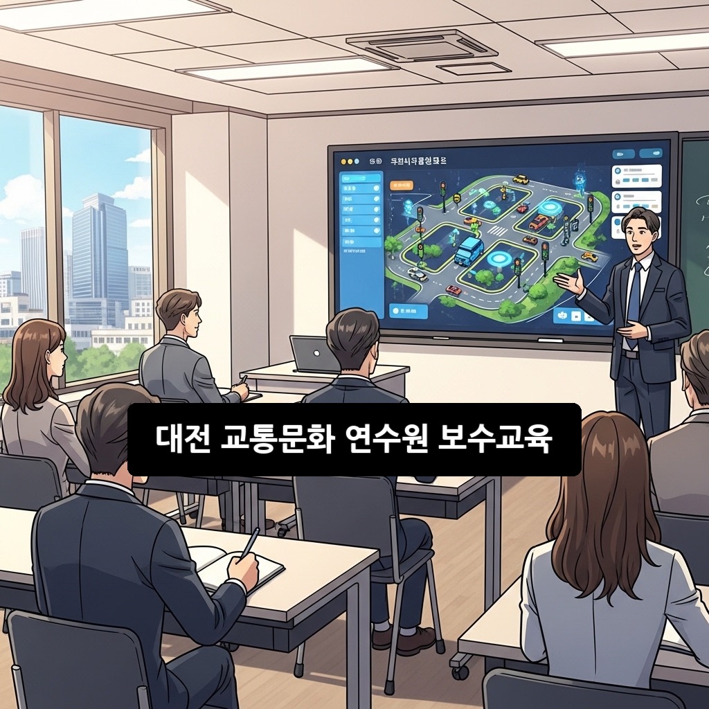 대전 교통문화 연수원 보수교육 2026년 완벽 가이드