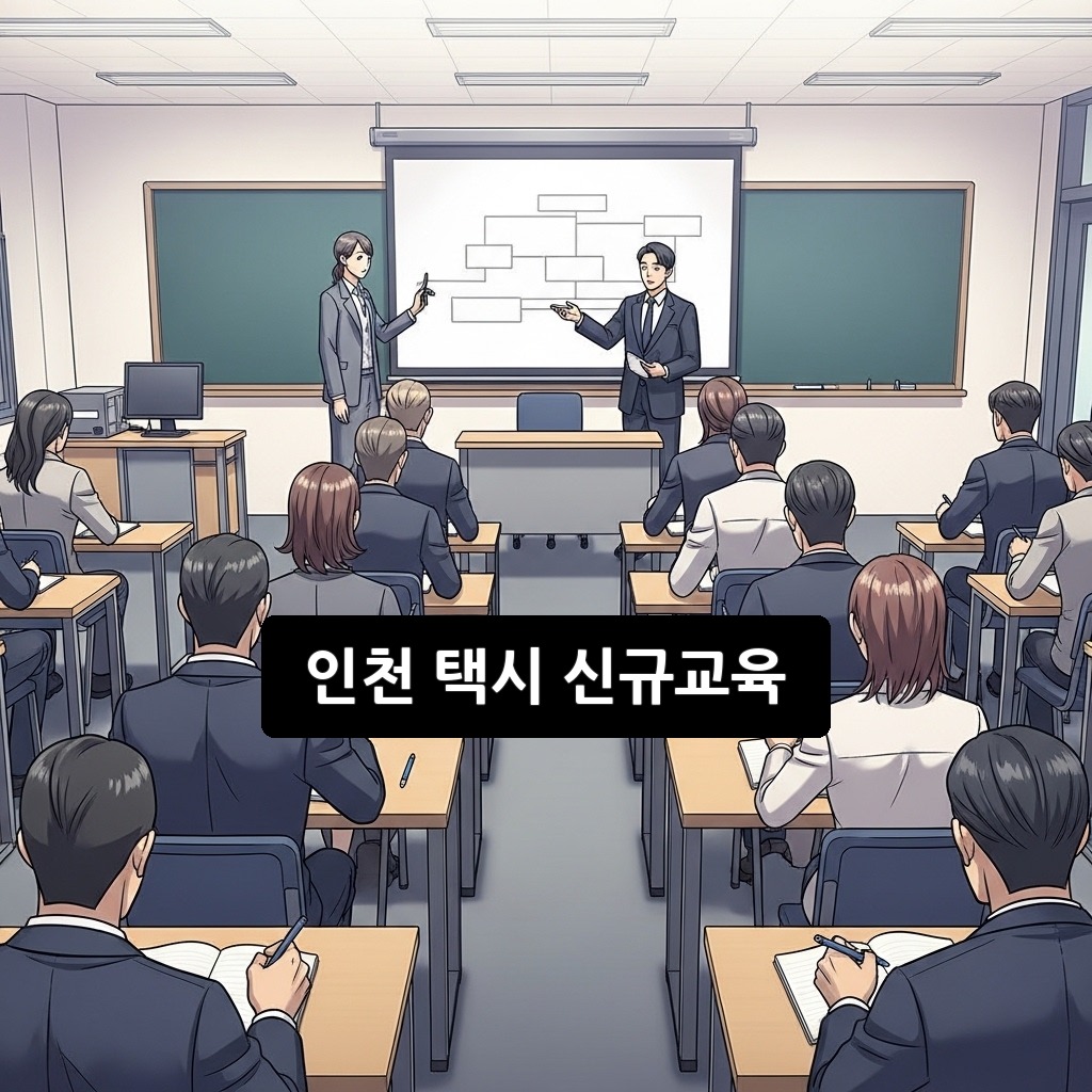 인천 택시 신규교육: 2026년 완벽 가이드 및 신청 방법