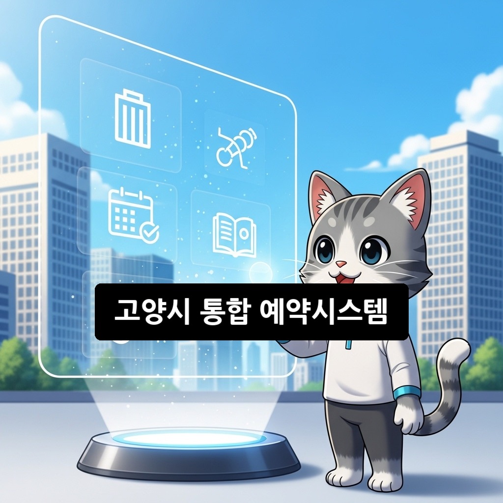 고양시 통합 예약시스템: 2026년 이용 방법 완벽 가이드