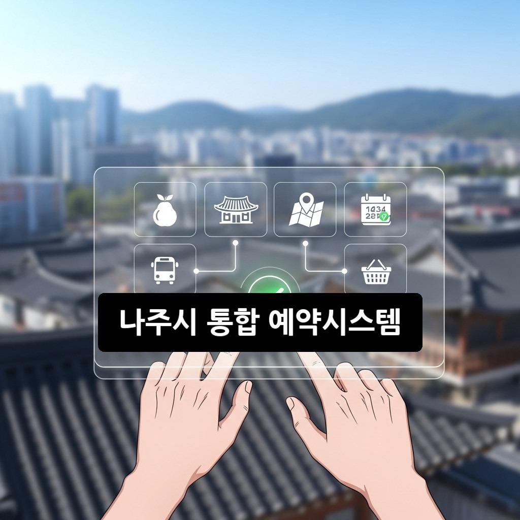 나주시 통합 예약시스템 2026년 완벽 가이드: 이용 방법 총정리