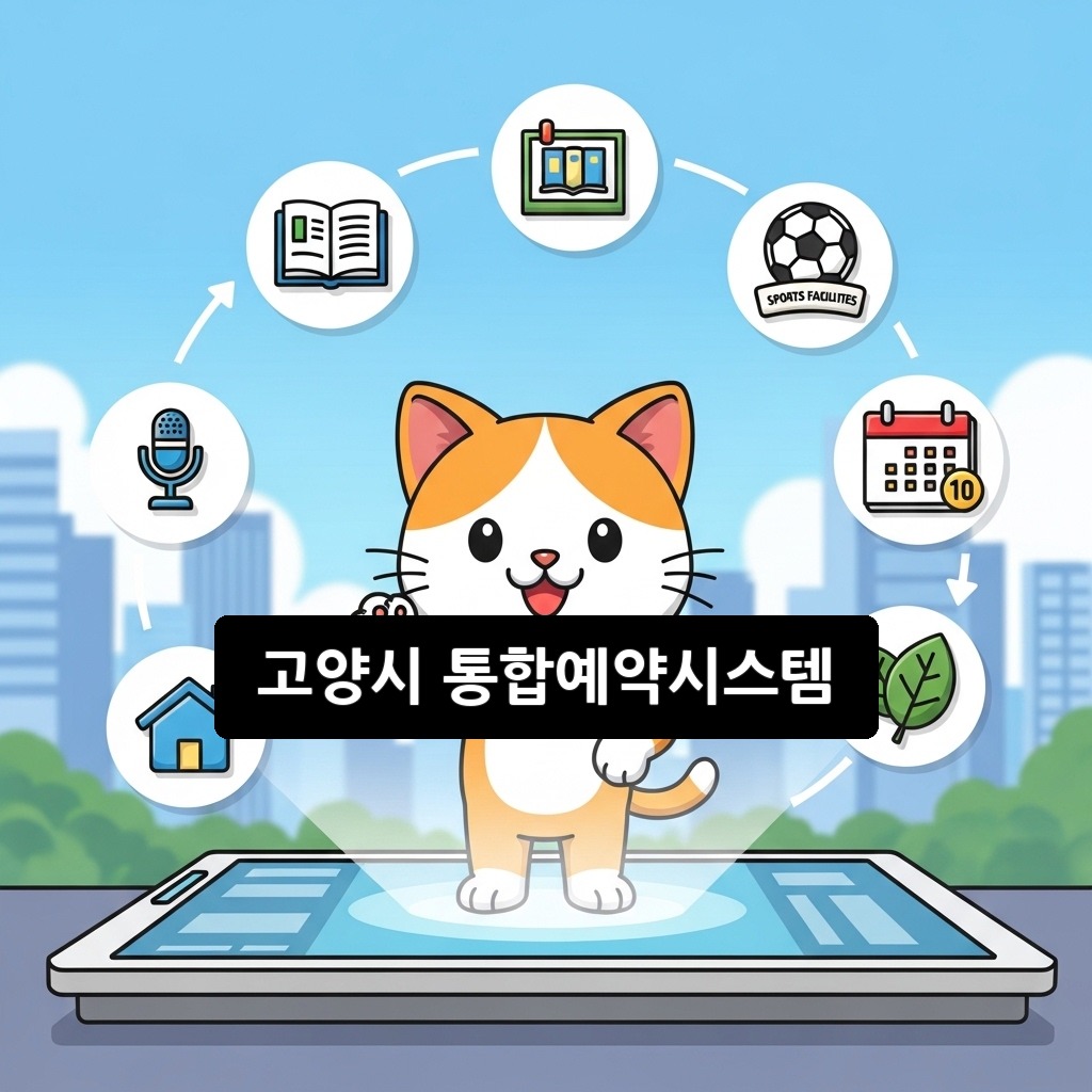 고양시 통합예약시스템 2026년 이용 완벽 가이드 총정리