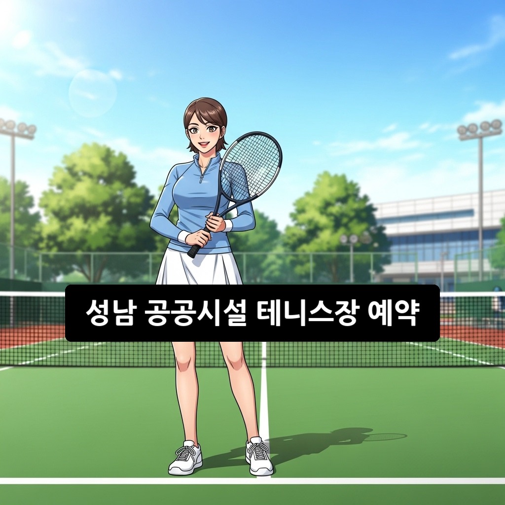 성남 공공시설 테니스장 예약 2026 완벽 가이드