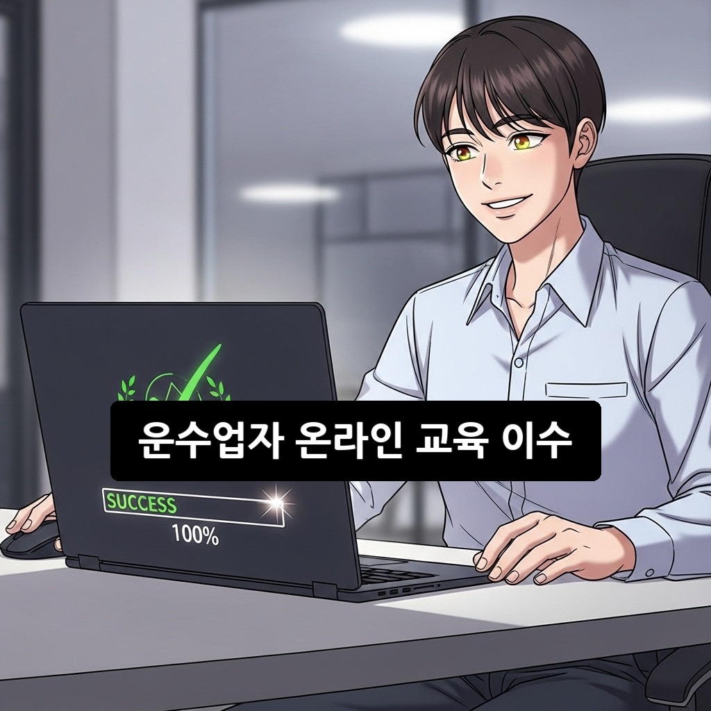 운수업자 온라인 교육 이수 2026년 최신 완벽 가이드