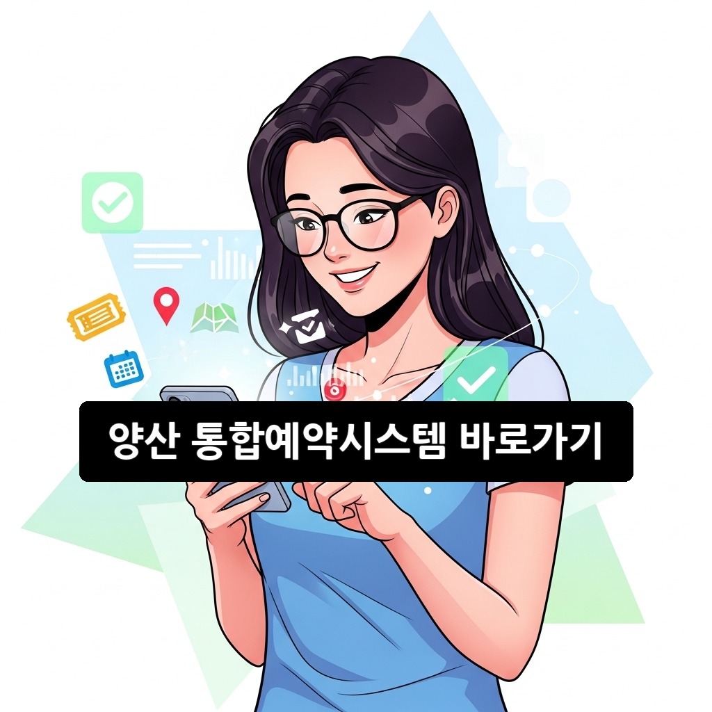 양산 통합예약시스템 바로가기 2026년 완벽 총정리