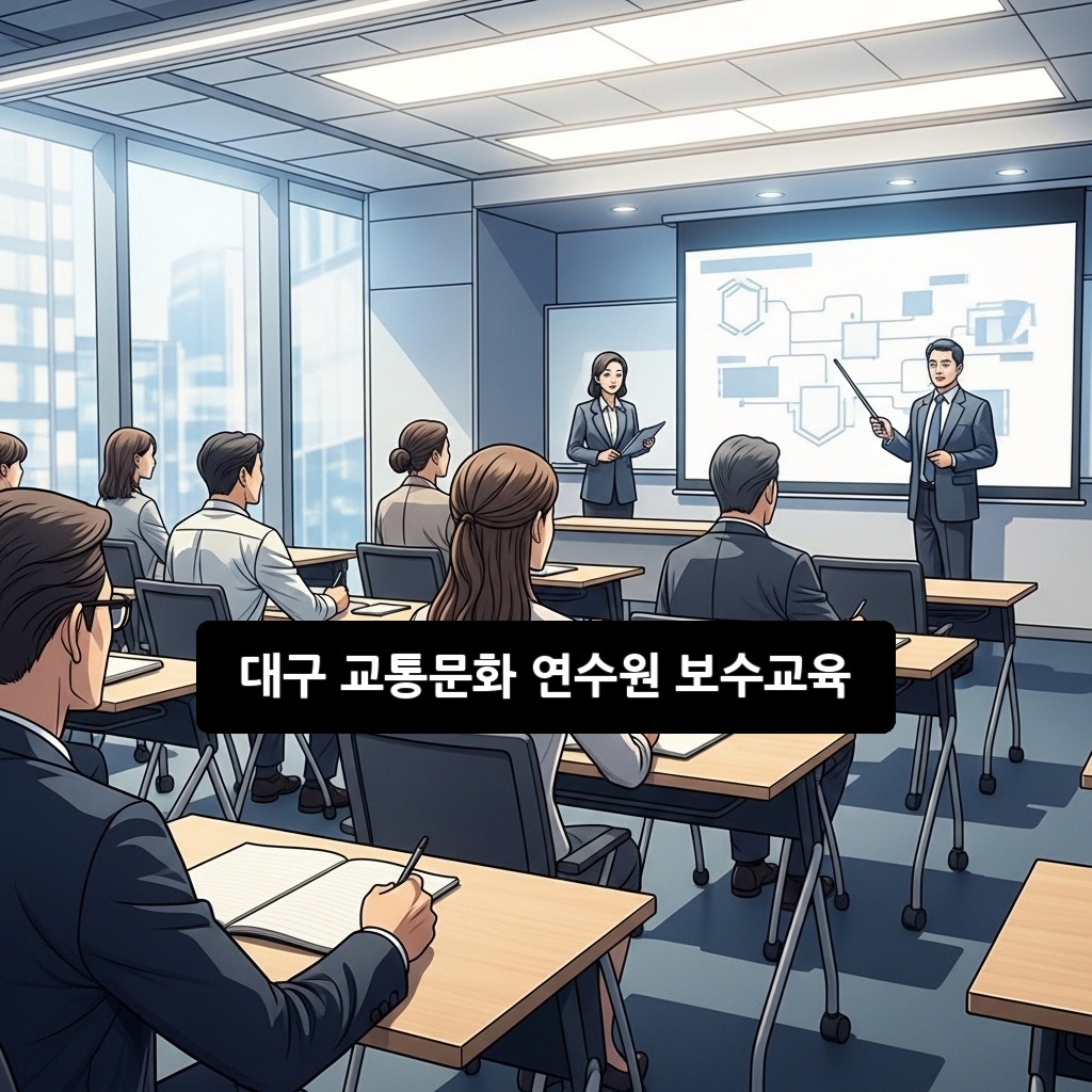 대구 교통문화 연수원 보수교육 2026: 완벽 가이드 총정리