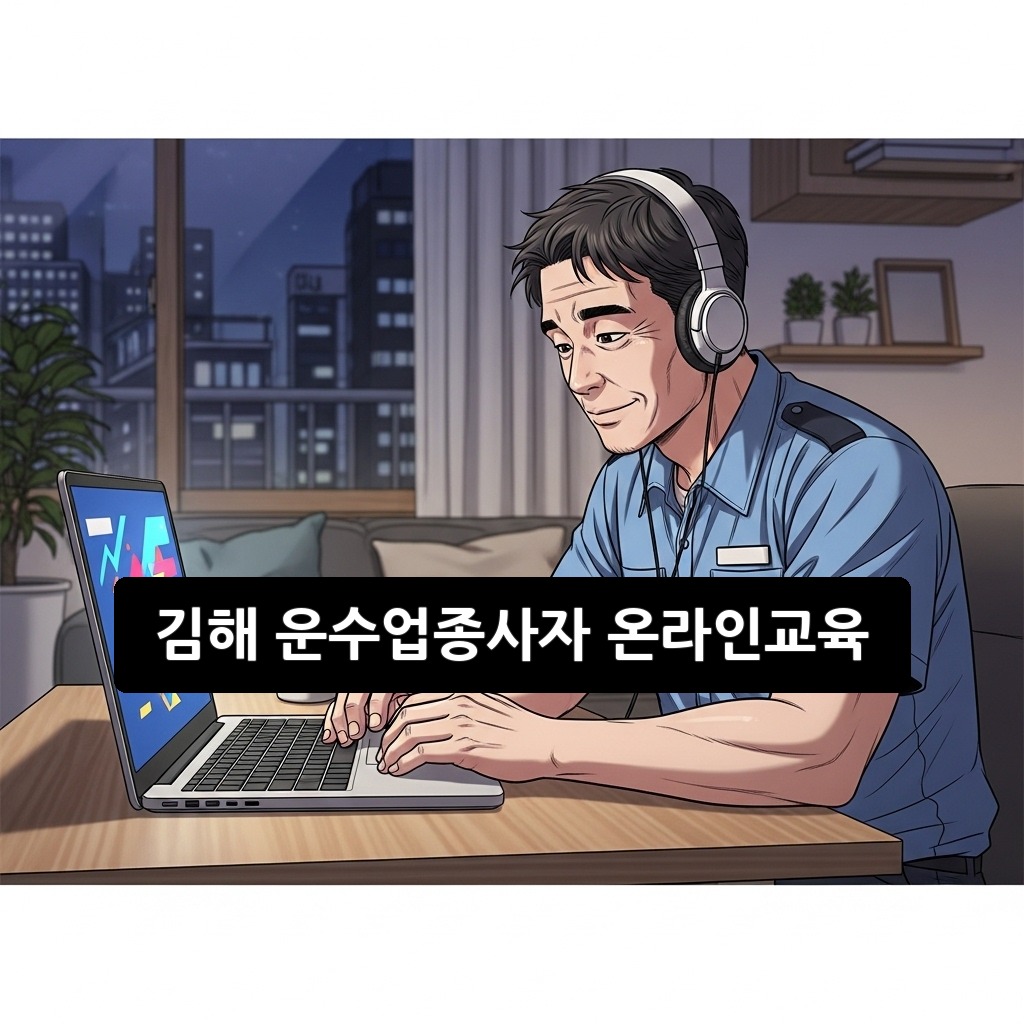 김해 운수업종사자 온라인교육: 2026 최신 필수 정보 완벽 가이드