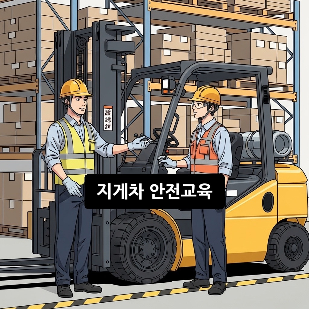 지게차 안전교육 신규·정기 신청 꿀팁