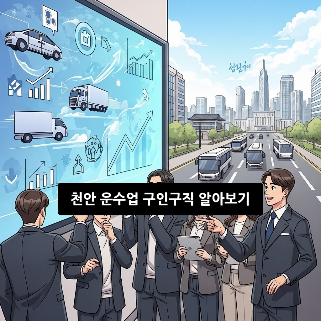 천안 운수업 구인구직 알아보기: 2026년 최신 완벽 가이드