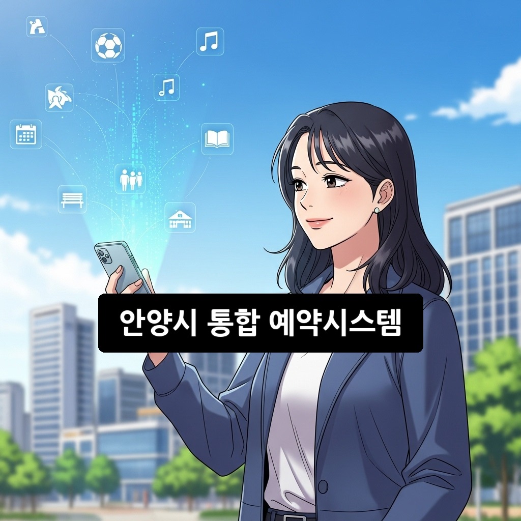 안양시 통합 예약시스템 2026년 최신 이용 방법 총정리