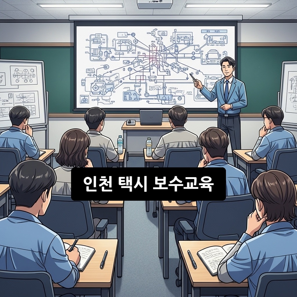 인천 택시 보수교육 2026년 최신 정보 총정리