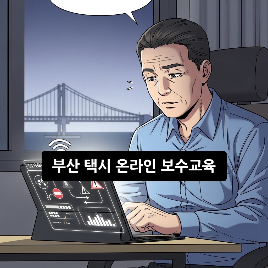 부산 택시 온라인 보수교육 2026년 완벽 가이드