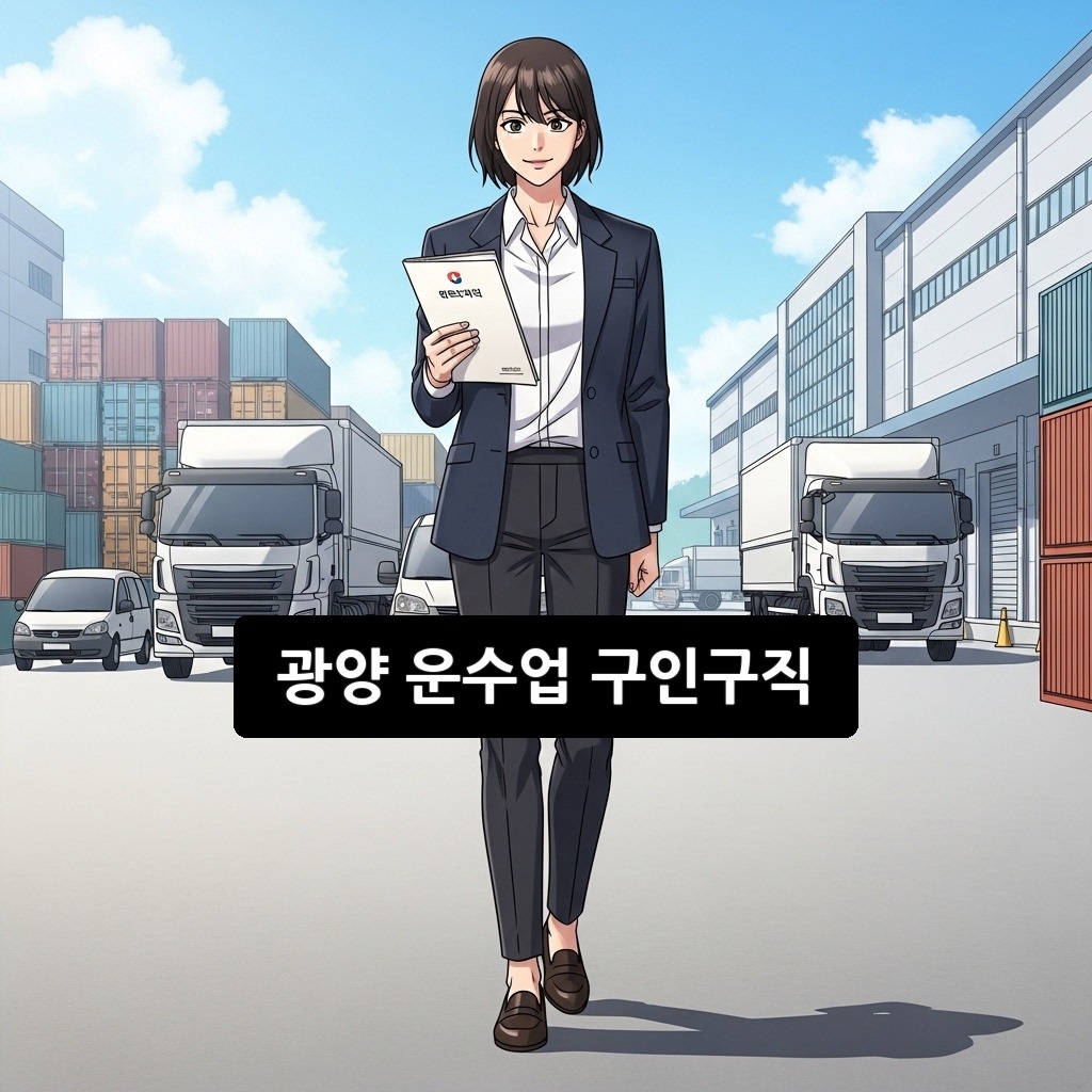 광양 운수업 구인구직: 2026 채용 완벽 가이드