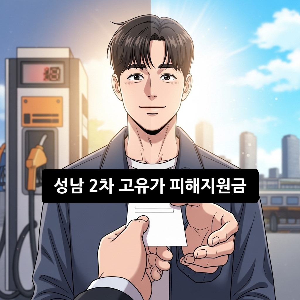 성남 2차 고유가 피해지원금 신청 방법 완벽 가이드