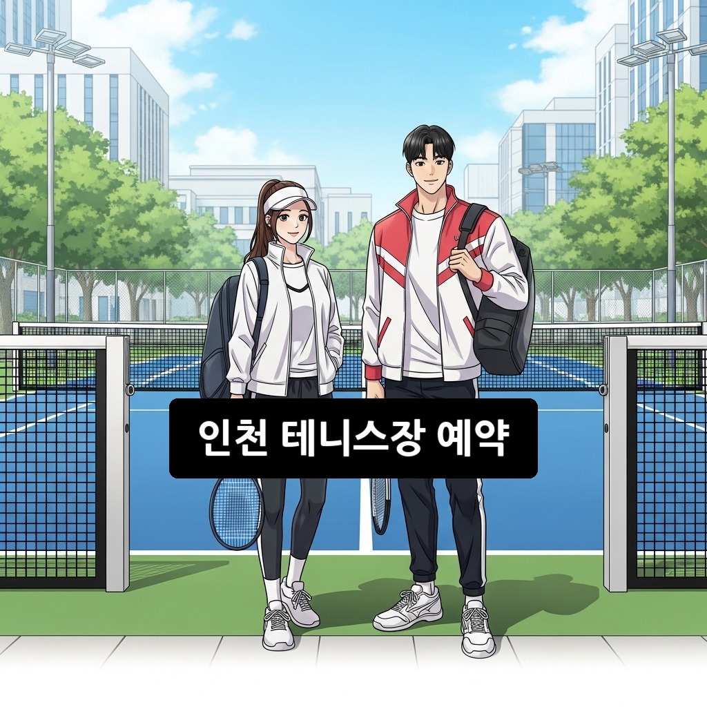 인천 테니스장 예약: 2026년 최신 정보 및 예약 꿀팁 총정리