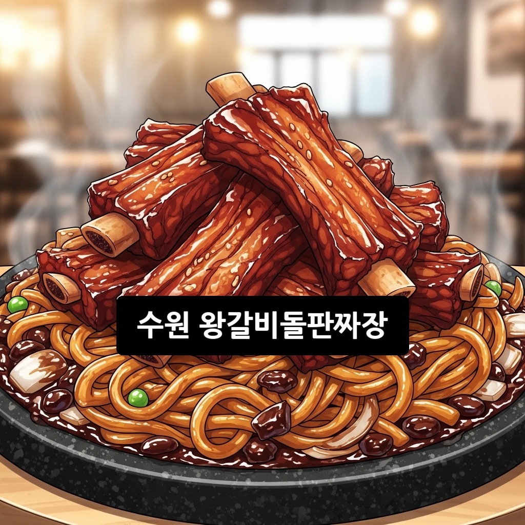 수원 왕갈비돌판짜장 완벽 가이드: 맛집 총정리