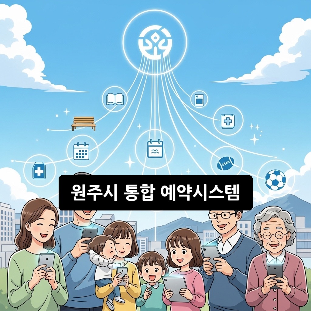 원주시 통합 예약시스템: 2026년 완벽 이용 가이드