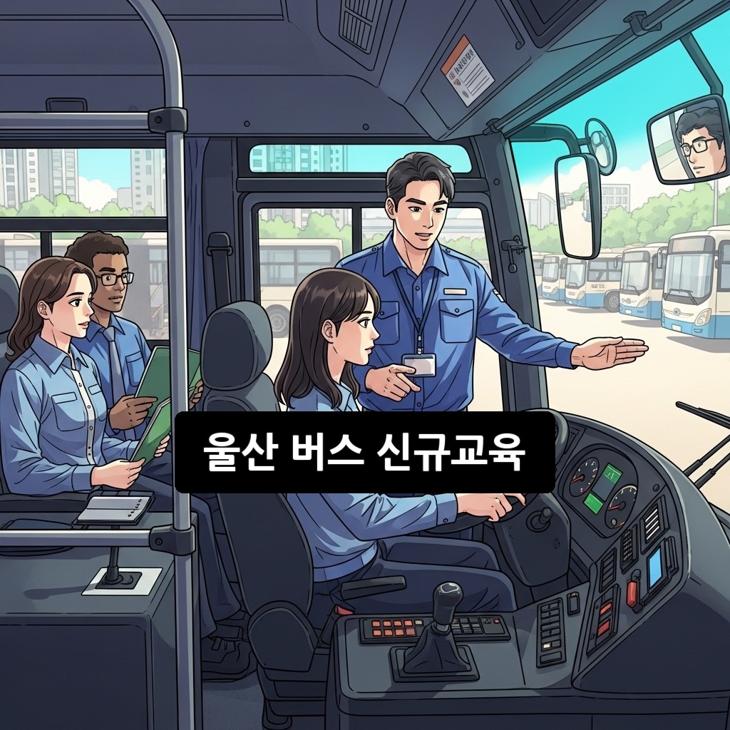 울산 버스 신규교육 2026 완벽 가이드: 자격부터 취업까지
