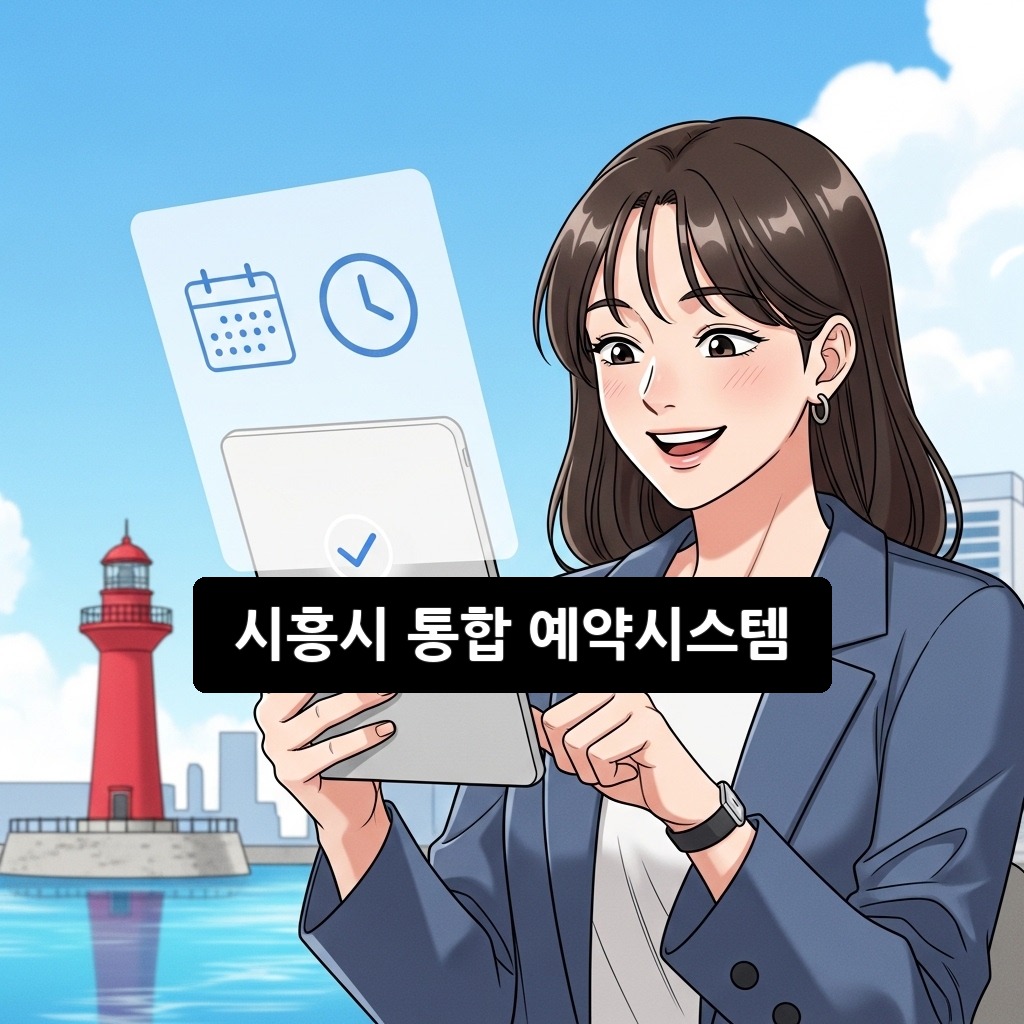 시흥시 통합 예약시스템 2026년 이용 방법 총정리