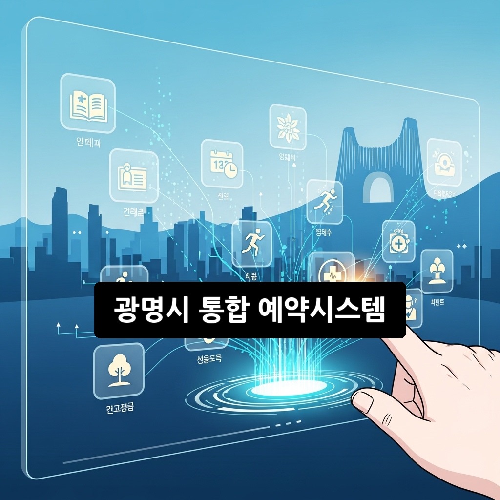 광명시 통합 예약시스템 2026년 총정리: 시설 예약 꿀팁!