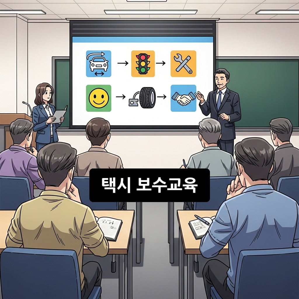 택시 보수교육 온라인 신청 필수 꿀팁