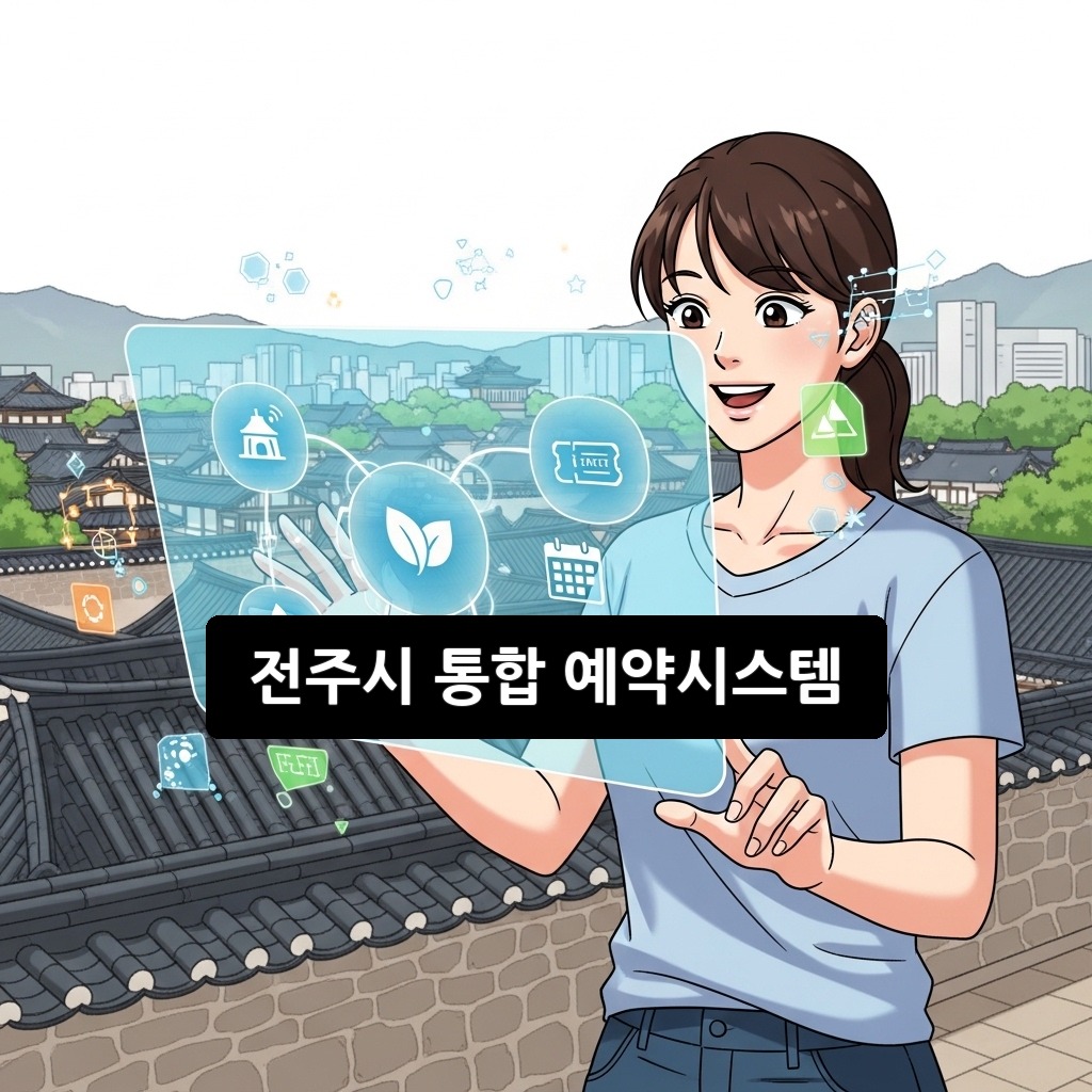 전주시 통합 예약시스템 2026년 최신 이용 가이드