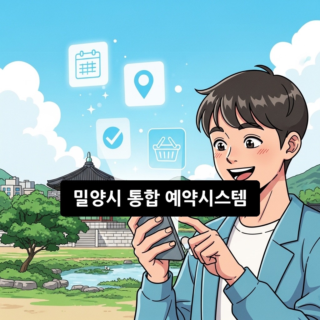 밀양시 통합 예약시스템 2026년 최신 이용 방법 총정리