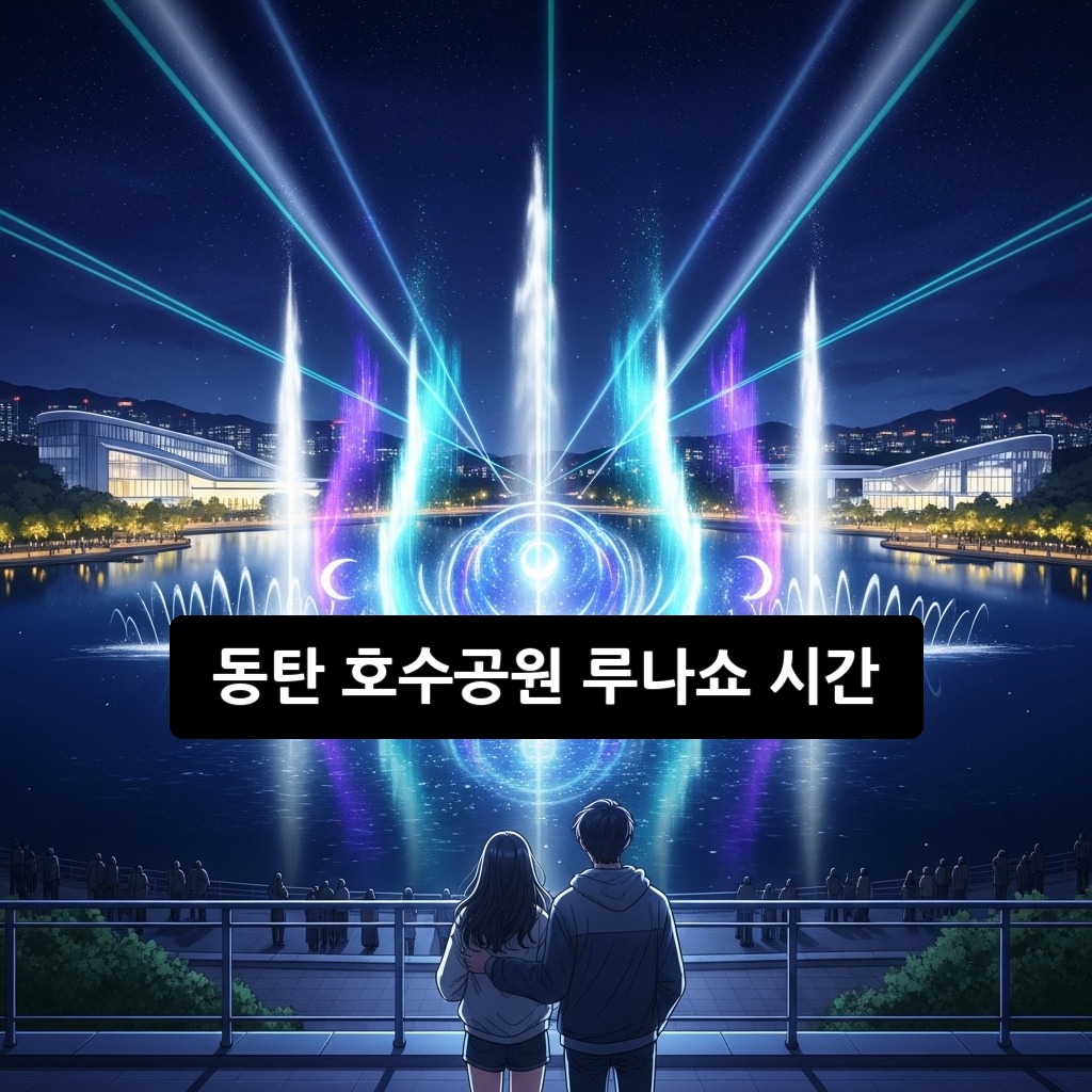동탄 호수공원 루나쇼 시간 총정리: 최신 정보와 꿀팁