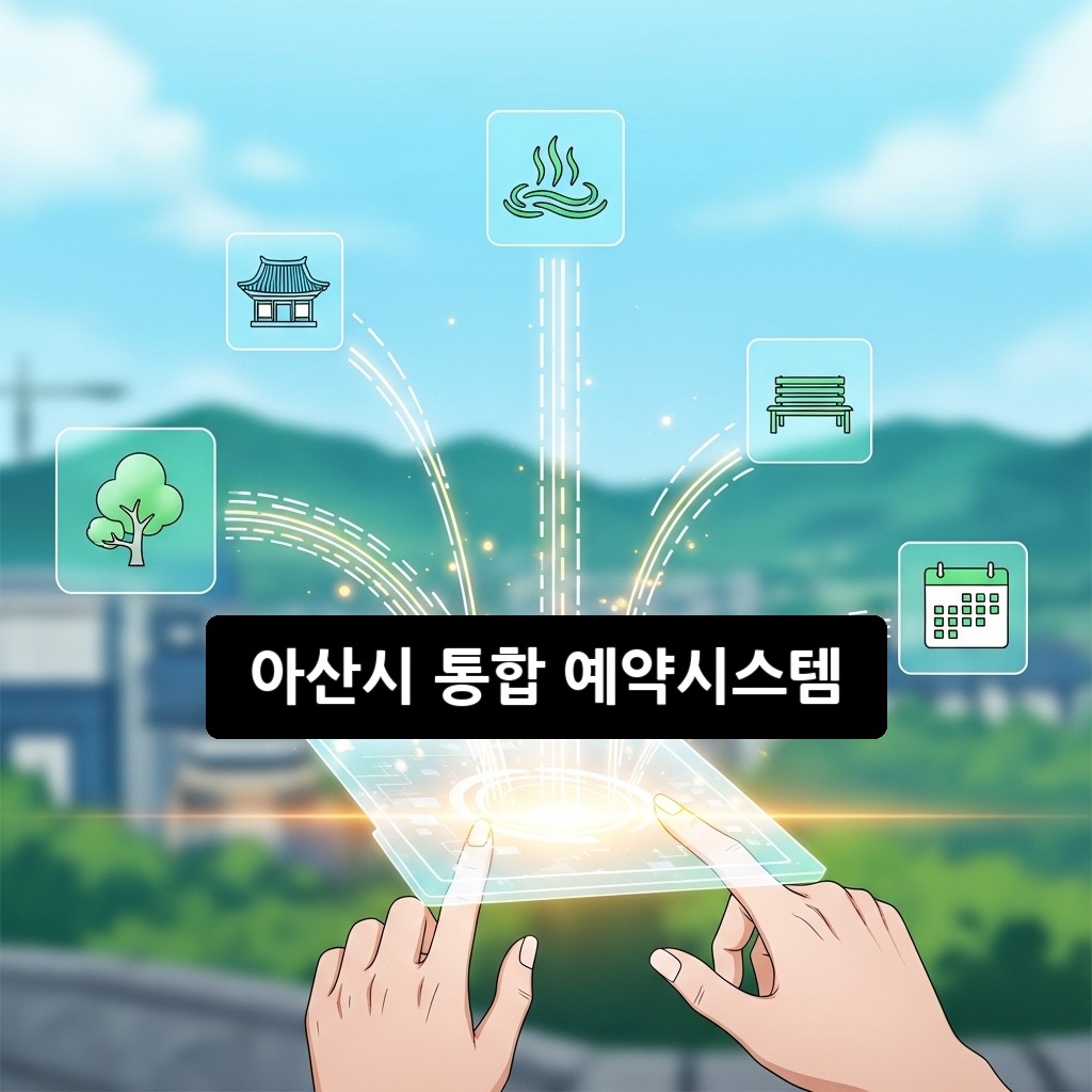 아산시 통합 예약시스템: 2026년 이용 방법 완벽 가이드
