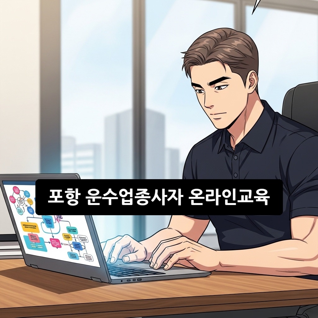 포항 운수업종사자 온라인교육, 2026년 법정의무 이수 완벽 가이드
