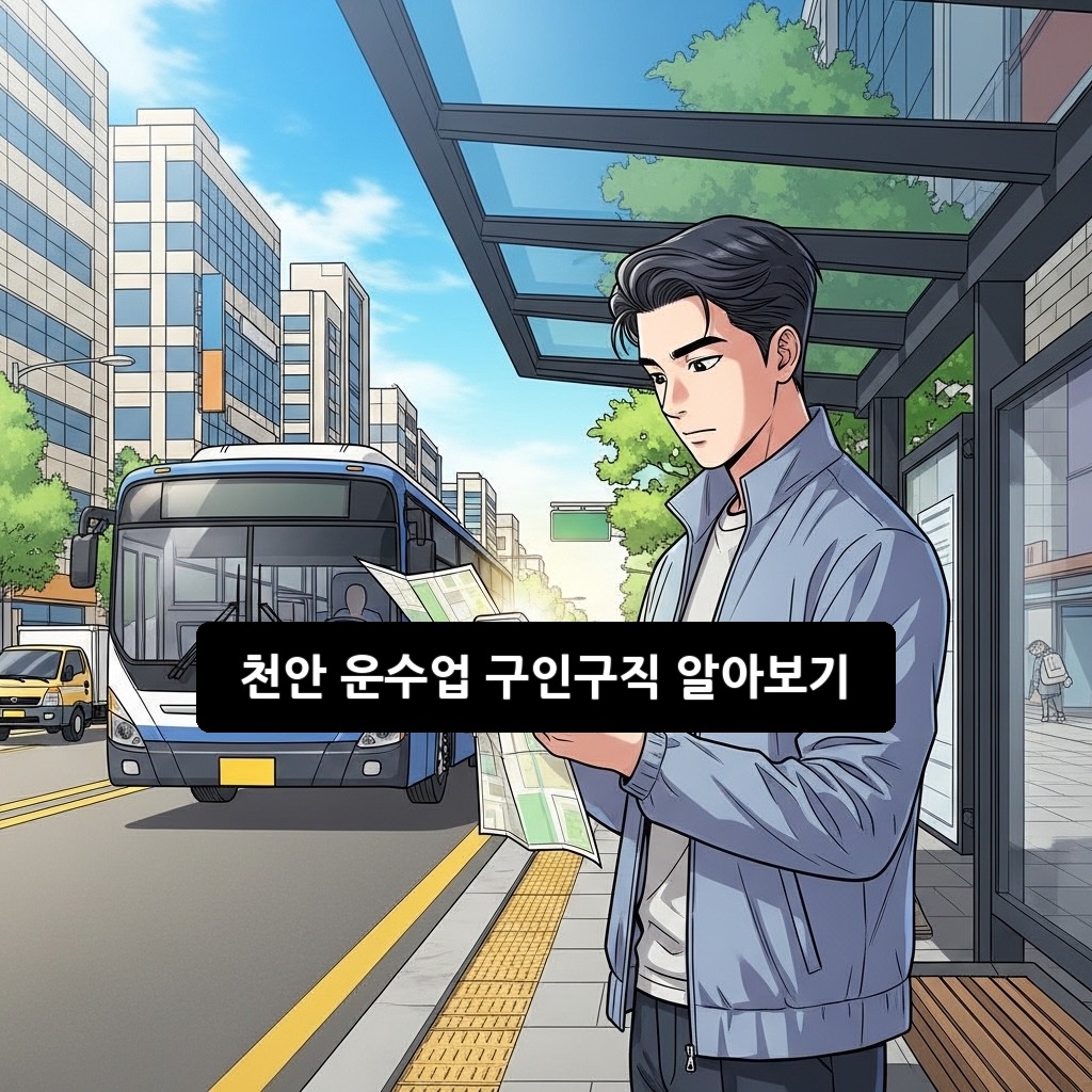 천안 운수업 구인구직 알아보기: 2026 최신 총정리 가이드