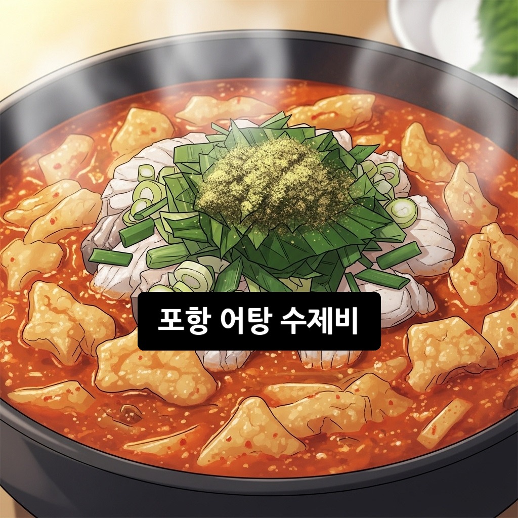 포항 어탕 수제비 맛집 총정리: 완벽 가이드