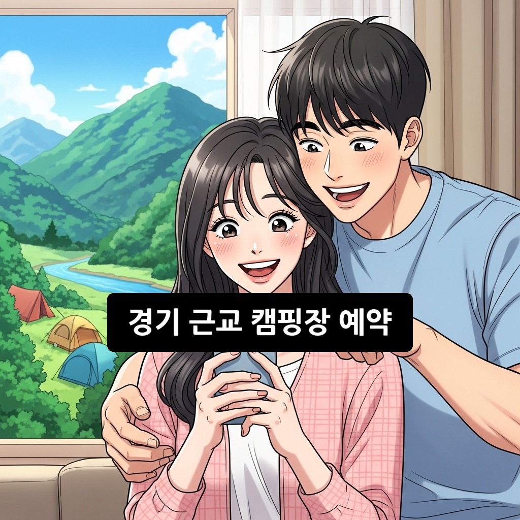 경기 근교 캠핑장 예약: 2026년 인기 캠핑장 총정리