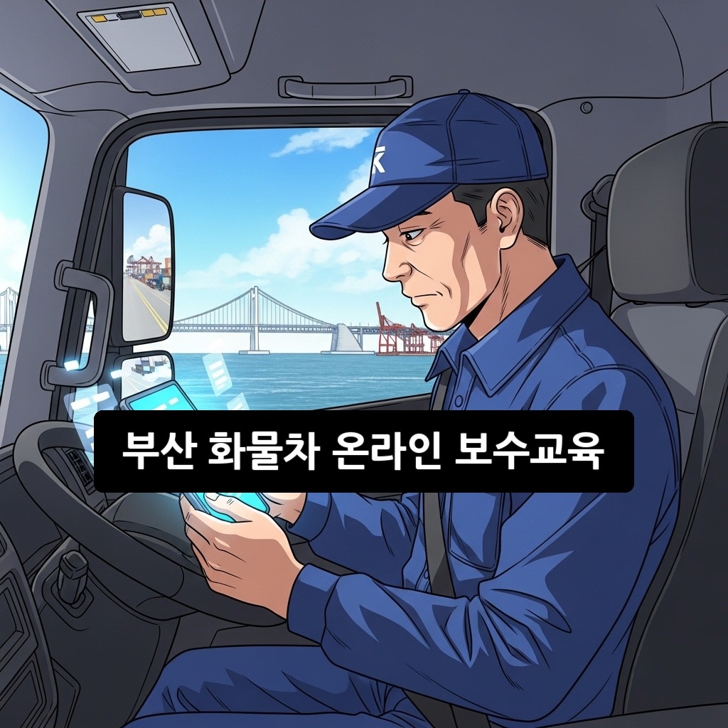 부산 화물차 온라인 보수교육: 2026년 신청 방법 총정리