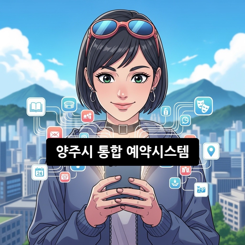 양주시 통합 예약시스템 이용 방법 총정리