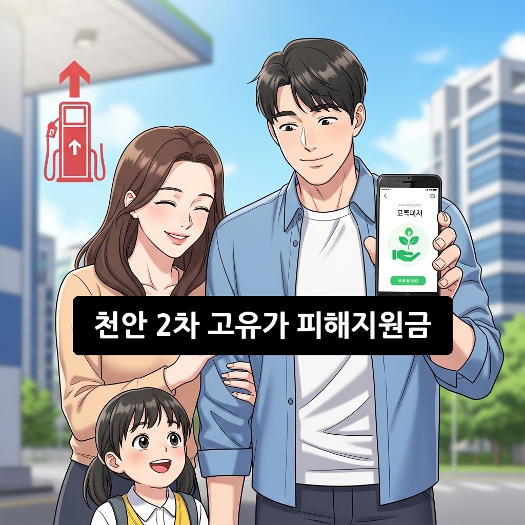 천안 2차 고유가 피해지원금 2026년 신청 방법 완벽 가이드
