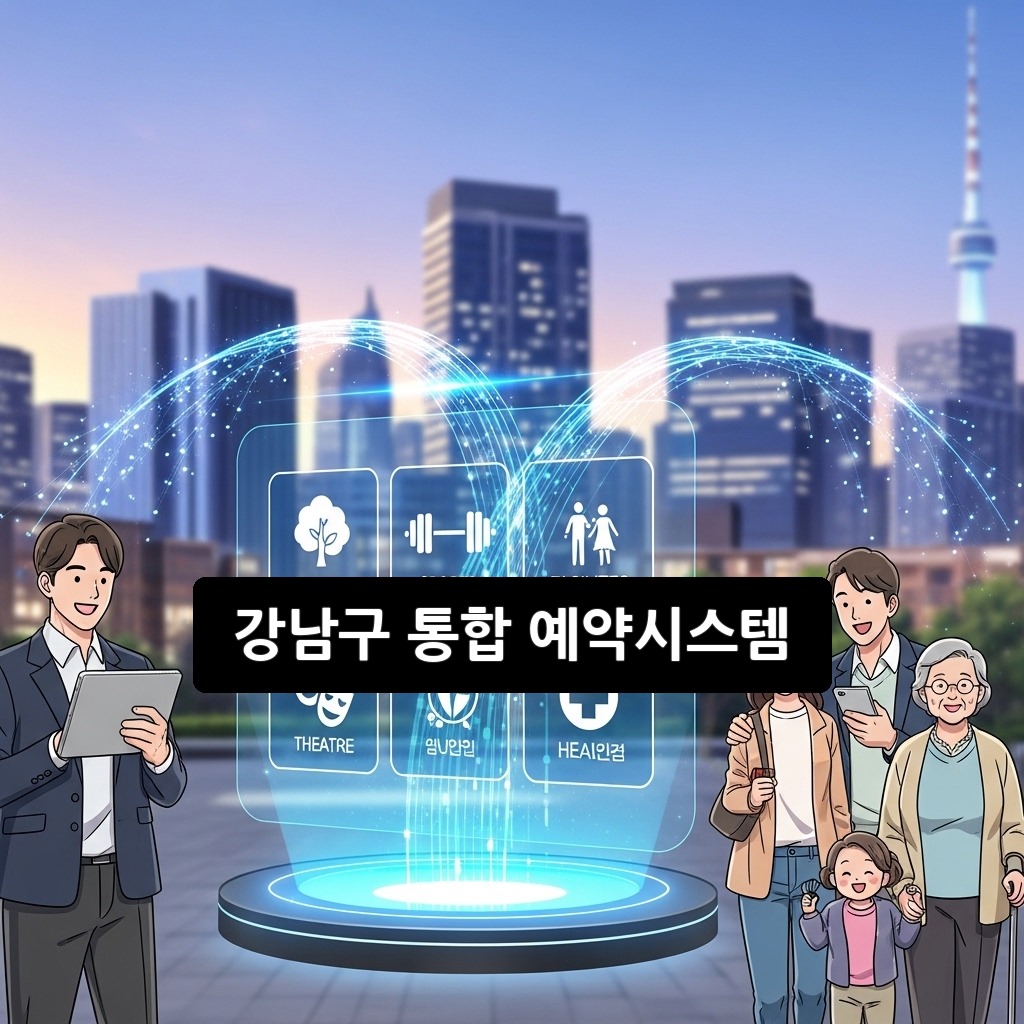 강남구 통합 예약시스템 2026년 완벽 이용 가이드