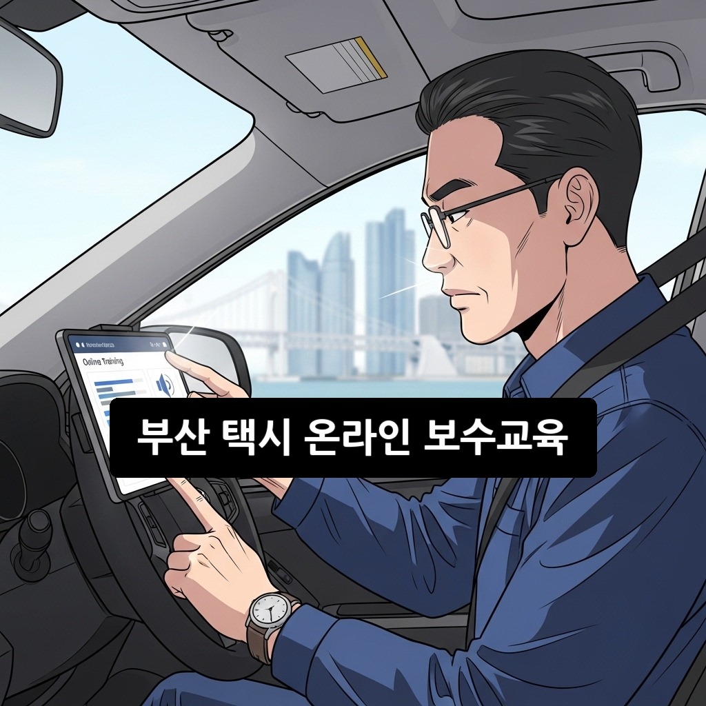부산 택시 온라인 보수교육: 2026년 필수 이수 완벽 가이드